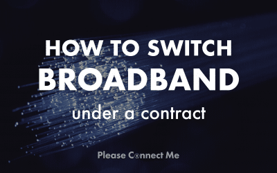 Can I switch broadband provider for free under contract?
