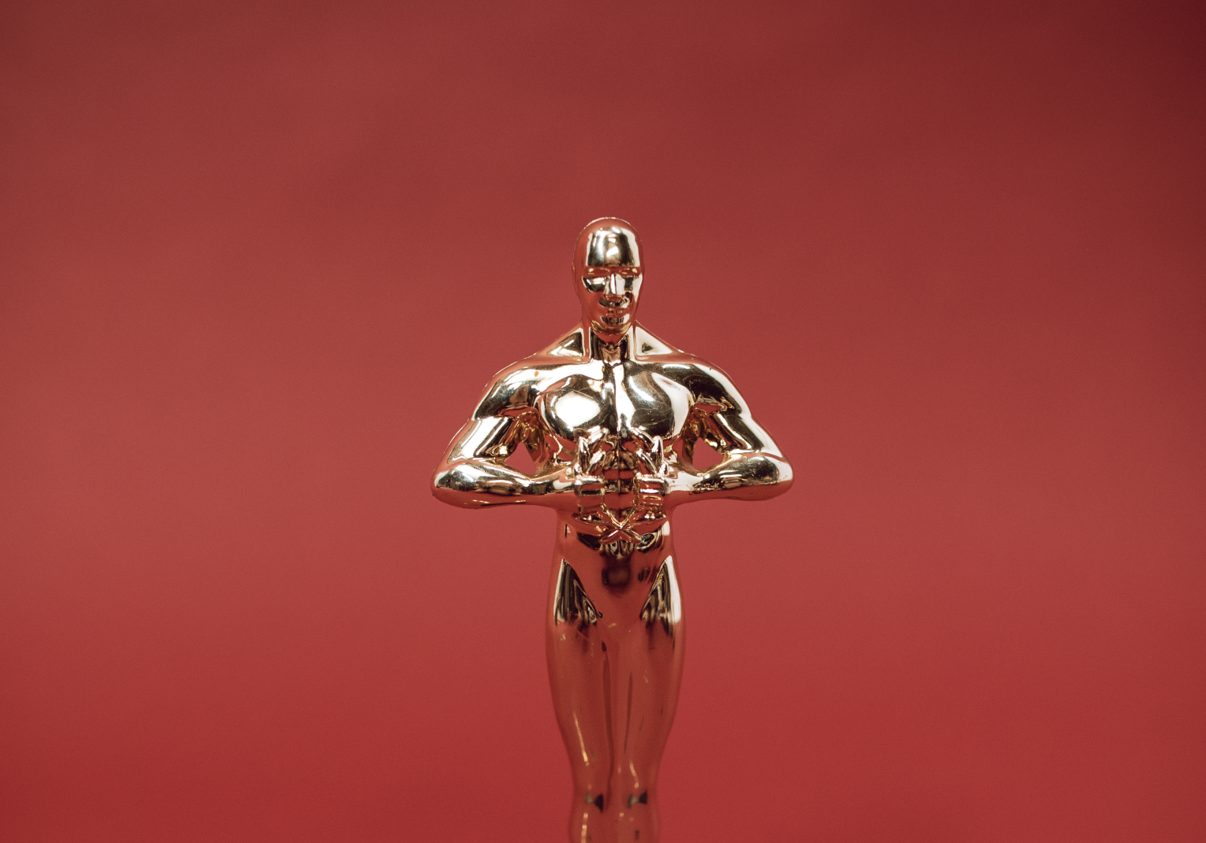 Photo of an Oscar statuette