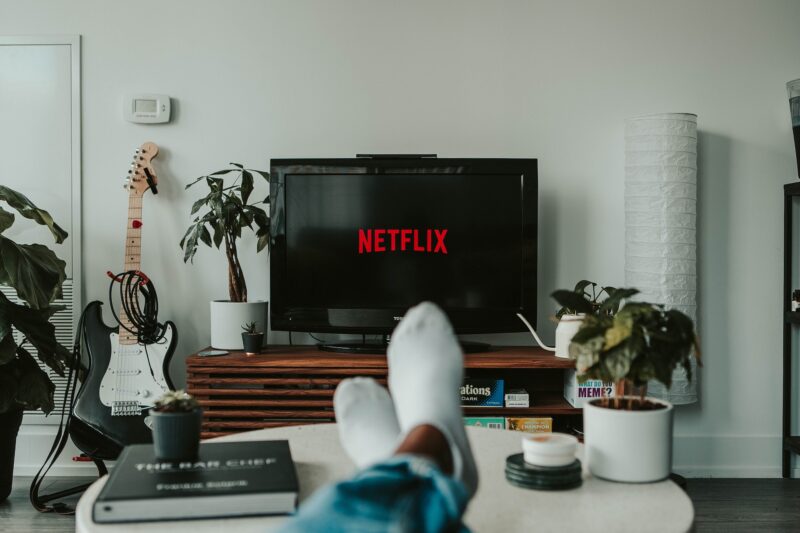 A user streaming Netflix. If you only use your TV for streaming you don't need a TV licence.