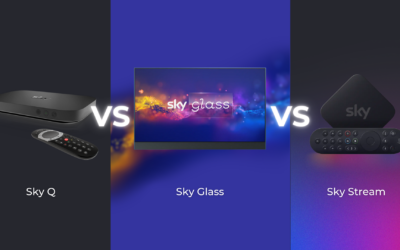 Sky Q vs Sky Glass vs Sky Stream