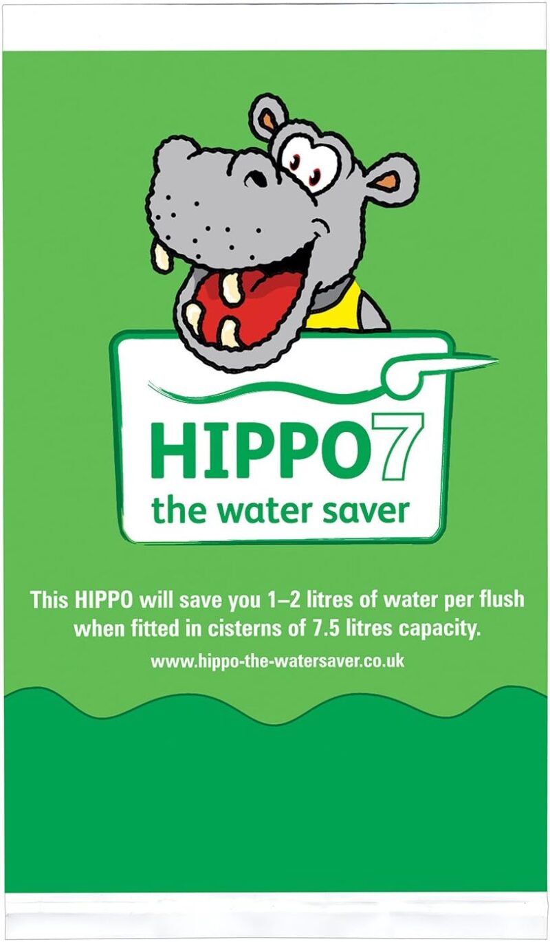 A Hippo saver is a classic water-saving gadget