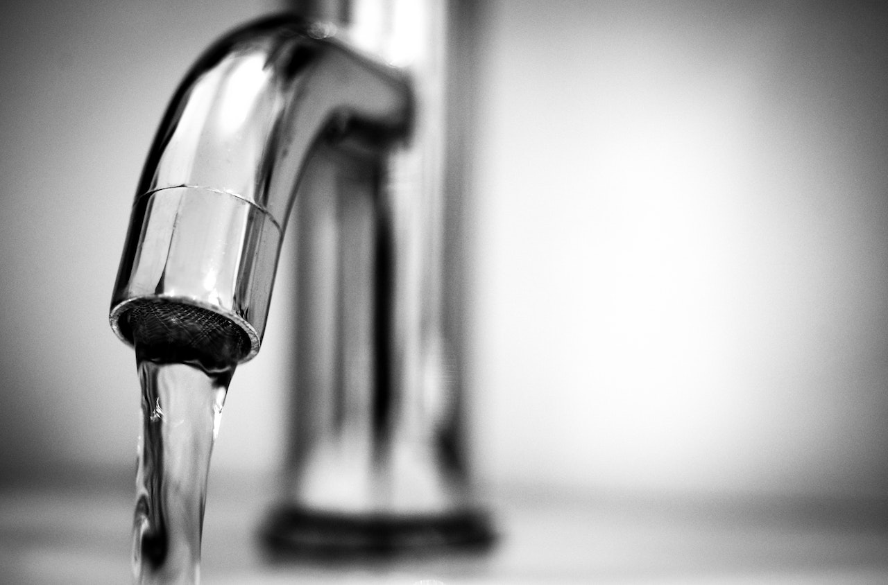 Shutting off running taps is a simple way to save water